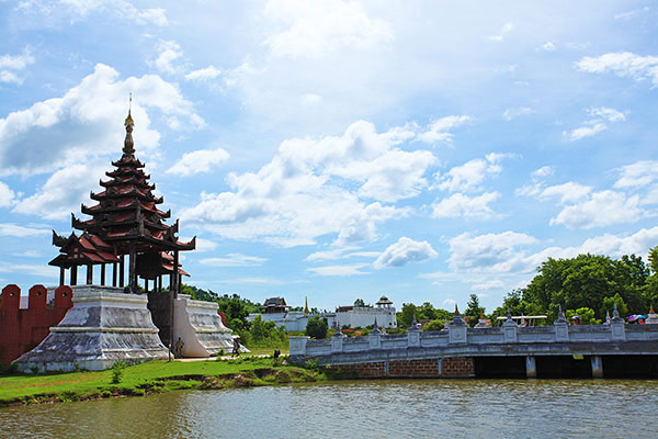 กองถ่าย พระนเรศวร ที่พักริมน้ำ