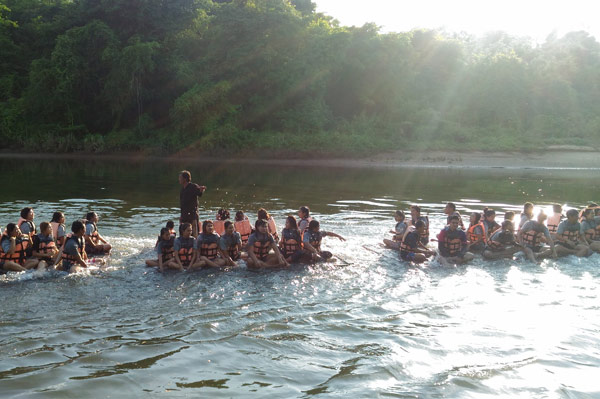 ที่พักริมน้ำ ล่องแพ ไทรโยค